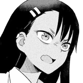 😟 emoji Nagatoro-san Telegram sticker 18 of 19