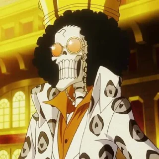 😎 emoji Brook Telegram sticker 24 of 46