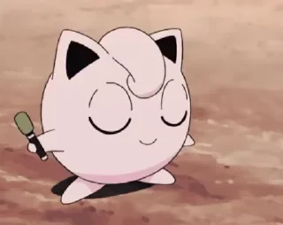 😌 emoji Jigglypuff my sweet Telegram sticker 11 of 48