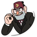 👌 emoji Дядя Стэн :: @stickroom Telegram sticker 14 of 28