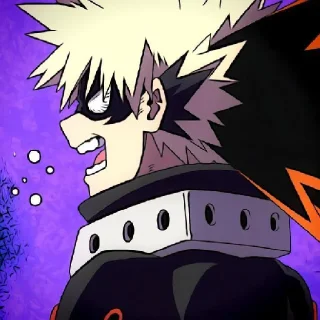 ♾️ emoji My hero academia_1 Telegram sticker 8 of 57