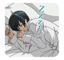 😴 emoji kuroshitsuji Telegram sticker 19 of 40