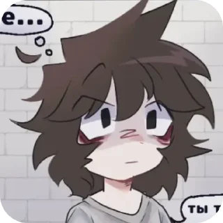 😐 emoji Уилл и Майк рисовка runvvi @Uillzzz Telegram sticker 5 of 47