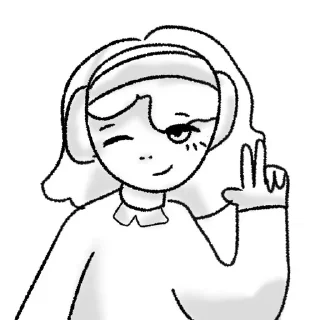 ✌️ emoji Vinma emotions Telegram sticker 12 of 13