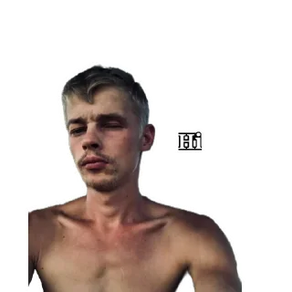 💪 emoji Вовка небритая машонка Telegram sticker 23 of 29