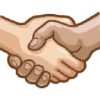 🤝 emoji for masha pididi by janie Telegram sticker 11 of 67