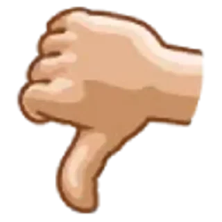 👎 emoji for masha pididi by janie Telegram sticker 9 of 67