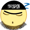 😴 emoji Mujahideen stick Telegram sticker 11 of 31