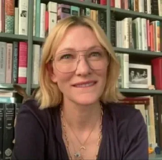 😏 emoji Cate Blanchett Telegram sticker 6 of 30