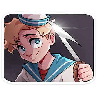 🔪 emoji Матрос Владик от @TgSticker Telegram sticker 15 of 51