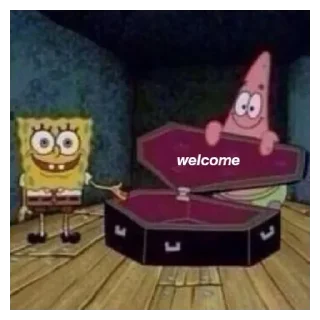 💟 emoji spongebob meme Telegram sticker 8 of 28