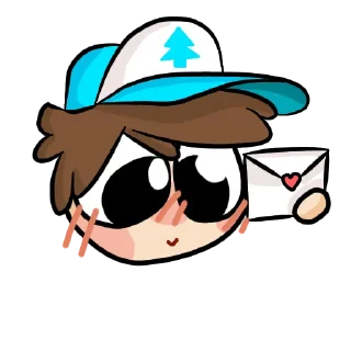 ☺️ emoji Гравити Фолз qwq Telegram sticker 22 of 30