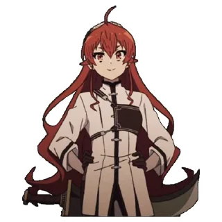🙂 emoji Eris Greyrat      || @three_hundred_bucksss Telegram sticker 7 of 42
