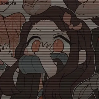 ❤️ emoji Незуко Telegram sticker 13 of 60