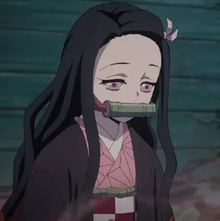 Sticker from няшка незуко.