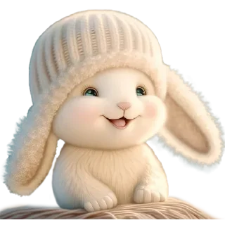 🐰 emoji @stickersbyzova Telegram sticker 19 of 39