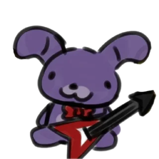 😎 emoji Bonnie☁ Telegram sticker 18 of 62