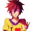 😨 emoji No Game No Life Telegram sticker 22 of 71