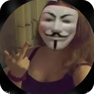👍 emoji Даша канибал Telegram sticker 7 of 11