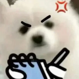 🐾 emoji Samoyed (@puppy_lee) Telegram sticker 5 of 77
