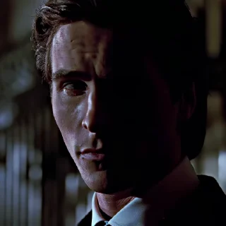 😏 emoji Patrick Bateman (@LxWRNCc) Telegram sticker 11 of 29