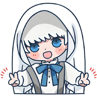 Sticker from Мини-призрак @Nyasticks