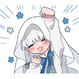 Sticker from Призрак-кун @Nyasticks