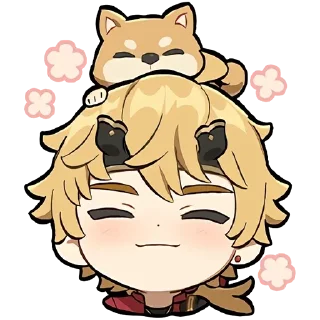😊 emoji Genshin2 :3 Telegram sticker 10 of 110