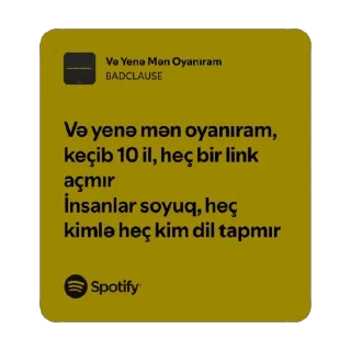 Sticker from spotify — by @cigarettesblr