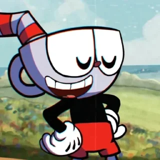 🆙 emoji CupheadFNF Telegram sticker 23 of 54