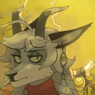 🤨 emoji -`. ⊹ Marestail by @Sous_Rui ⊹ . ’ - Telegram sticker 7 of 69