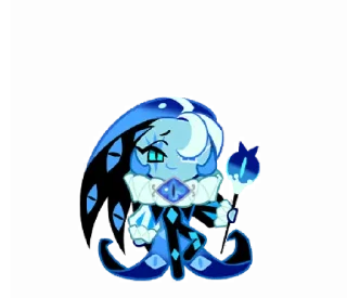 🤡 emoji Shadow Milk Cookie • @run_cookie_run Telegram sticker 7 of 108
