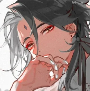 🌟 emoji сяо Telegram sticker 7 of 56
