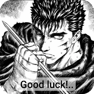 ❤ emoji Berserk Telegram sticker 7 of 14