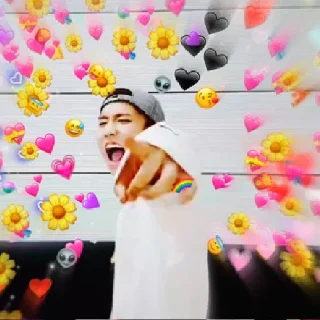 Sticker from 🧡❣️💟💛💞💌💝🖤💓💖💗💙💚❤️