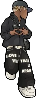 🌟 emoji American DRIP Telegram sticker 16 of 24