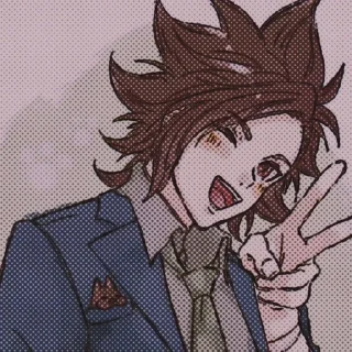 ✌️ emoji Джо Тазуна Telegram sticker 24 of 40