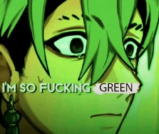 💚 emoji You are green enough TO ME Telegram sticker 6 of 27