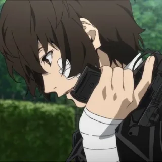 🔫 emoji Dazai Telegram sticker 8 of 92