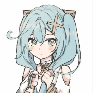 🌟 emoji Faruzan @NiigoMiku Telegram sticker 5 of 42