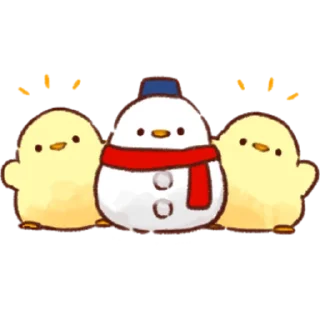 Sticker from Soft and Cute Chicks Winter @softandqt