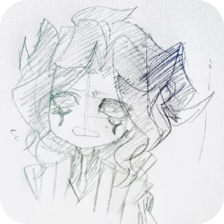 😟 emoji Wish you sweet dreams ~ Azrael Telegram sticker 10 of 120
