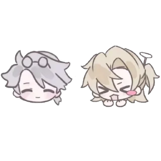 Sticker from Pact of CatLovers ~ Luca&Aesop