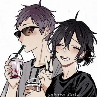 😚 emoji Миямура Telegram sticker 11 of 20