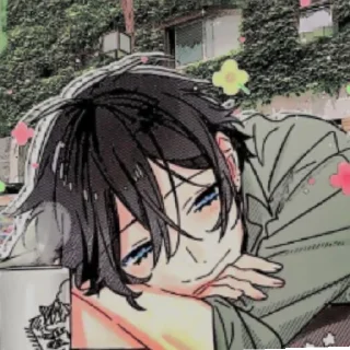 ☺️ emoji Миямура Telegram sticker 9 of 20