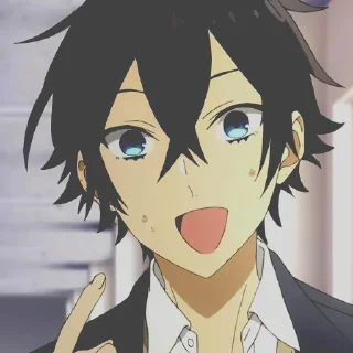 🤗 emoji Миямура Telegram sticker 19 of 24