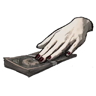 💵 emoji Грустная девочка @nyasticks Telegram sticker 7 of 33