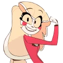 💪 emoji Hazbin Hotel Telegram sticker 5 of 26