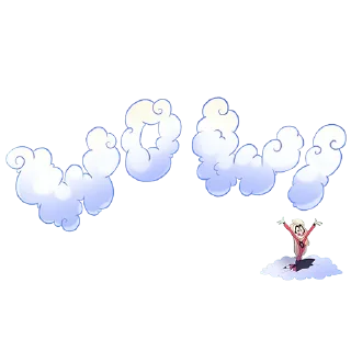 ⛅️ emoji Hazbin Hotel Telegram sticker 20 of 26
