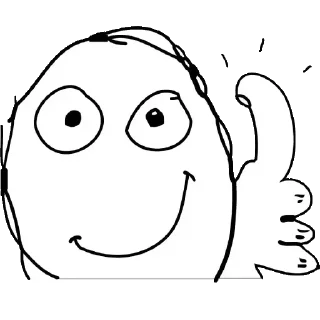 👍 emoji мемчики Telegram sticker 19 of 79